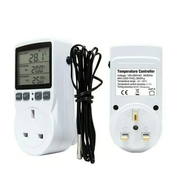 Timer Termostat Temperaturregulator Sensor