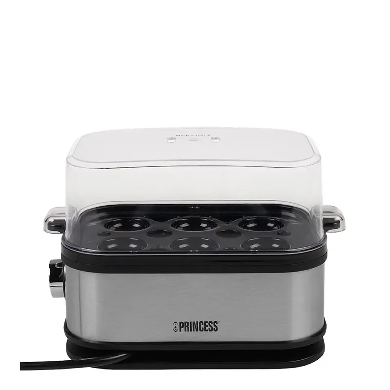 Eggekoker 6 egg 400W rustfritt stål
